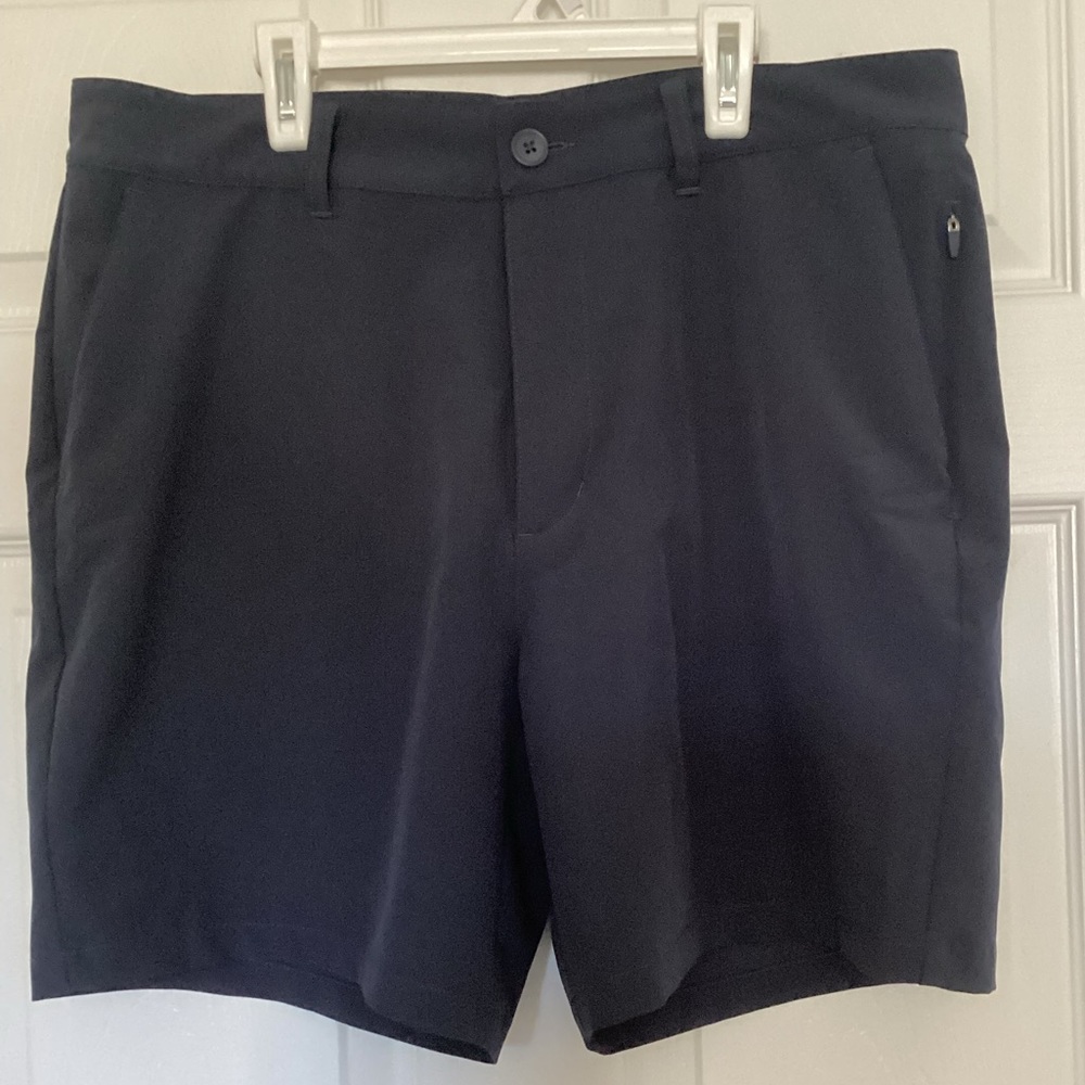 Fresh Clean Threads Navy blue shorts classic fit waist 33 inseam 7”